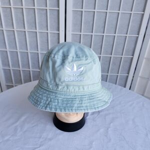 Adidas Sky Blue Bucket Hat